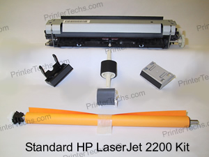 HP Laserjet 2200 maintenance kit parts