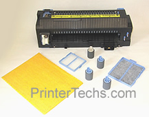 HP Color LaserJet 4550 maintenance kit parts