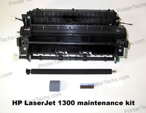 HP Laserjet 1300 maintenance kit parts