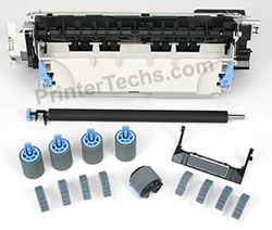 HP LaserJet 4100 maintenance kit parts