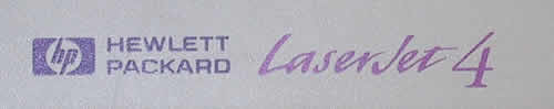 LaserJet 4 logo