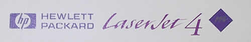LaserJet 4M logo