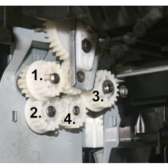 HP LaserJet P3015 M521 M525 series fuser drive gear kit