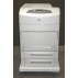 Fully configured HP Color LaserJet 5500dn with 3 paper trays and rolling base. Call for pricing on the 2 extra trays and rolling base.